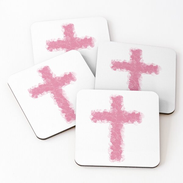 Item preview, christ 3d bubles pink white designed and sold by nogamax.