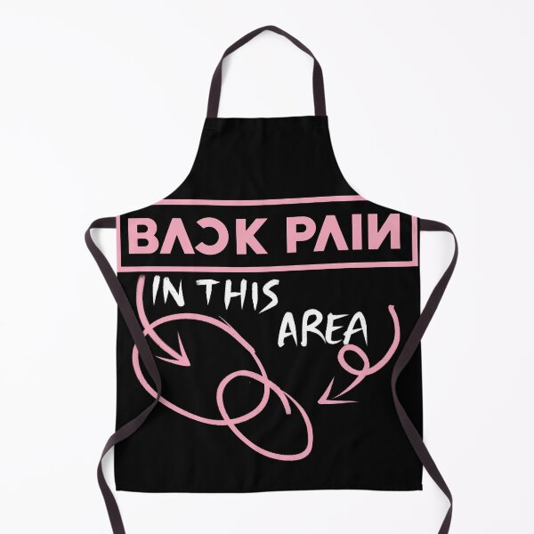 Item preview, Back Pain in this area - Meme color palette Black Pink v.4 designed and sold by incloudines.