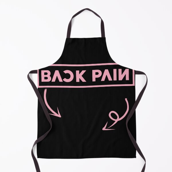 Item preview, Back Pain in this area - Meme color palette Black Pink v.5 designed and sold by incloudines.