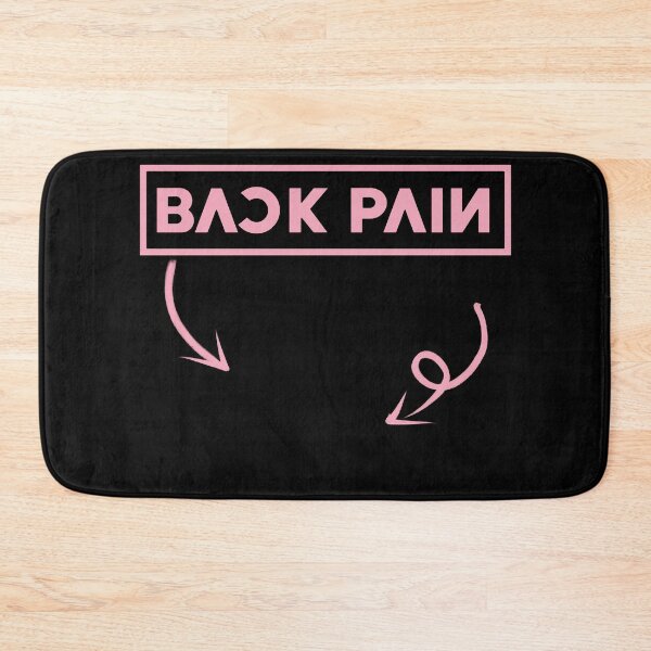 Item preview, Back Pain in this area - Meme color palette Black Pink v.5 designed and sold by incloudines.