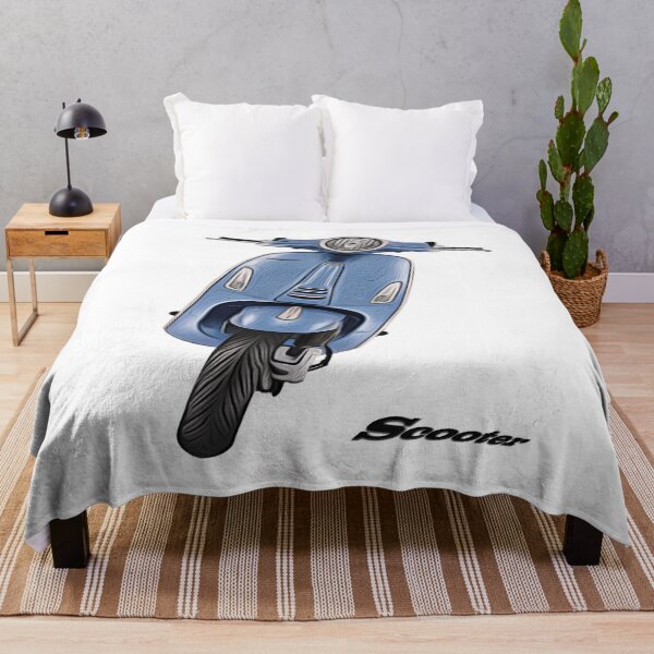 Item preview, Blue, Scooter, Step Thru, Motorcycle designed and sold by Huskyyy Designs.