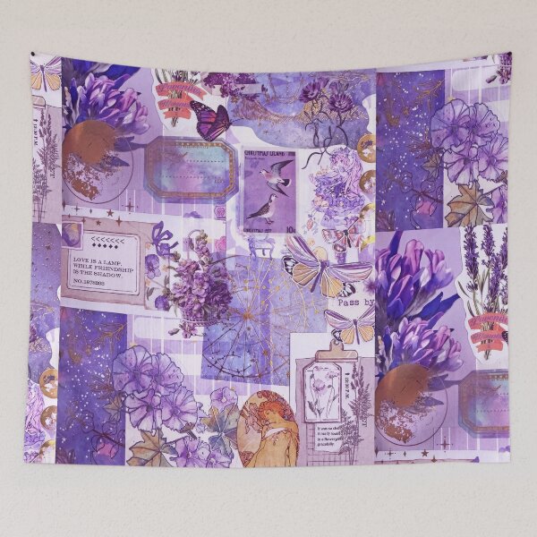 Item preview, Lavender Dream Aesthetic Sticker Collage designed and sold by Dreaming-Maiden.