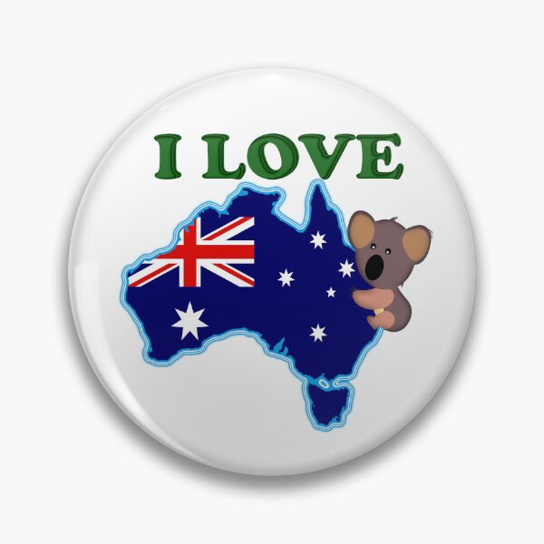 Item preview, I Love Australia designed and sold by rainsdesigns.