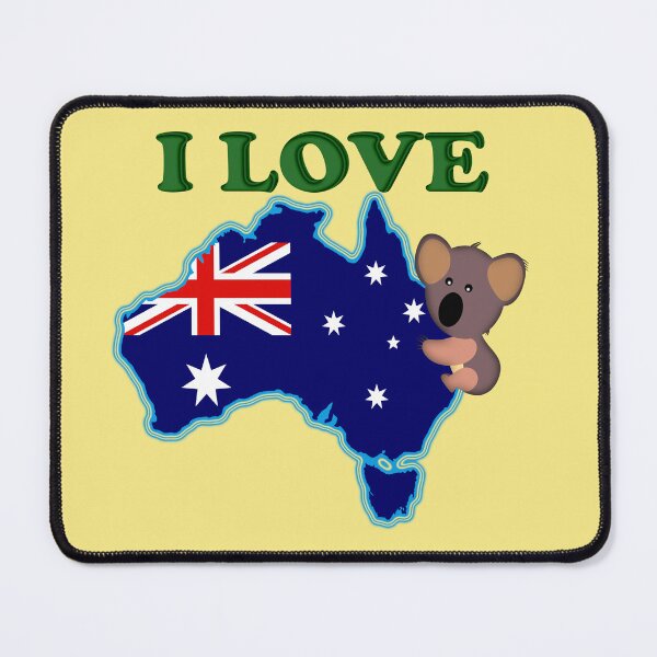 Item preview, I Love Australia designed and sold by rainsdesigns.