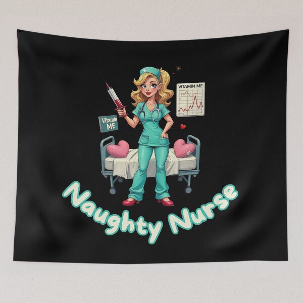 Item preview, Critical Condition: Hot - Naughty Nurse designed and sold by TEEGRAF Design.