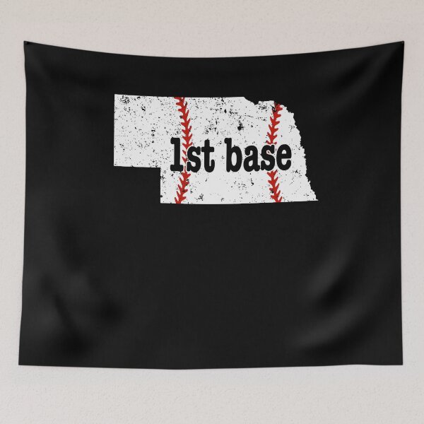 Item preview, Fast Pitch Softball Baseball First Base Softball Nebraska designed and sold by shoppzee.