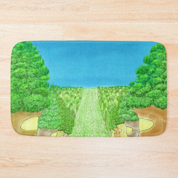 Item preview, Sea hill street of a tree village designed and sold by greenPQBstudio.