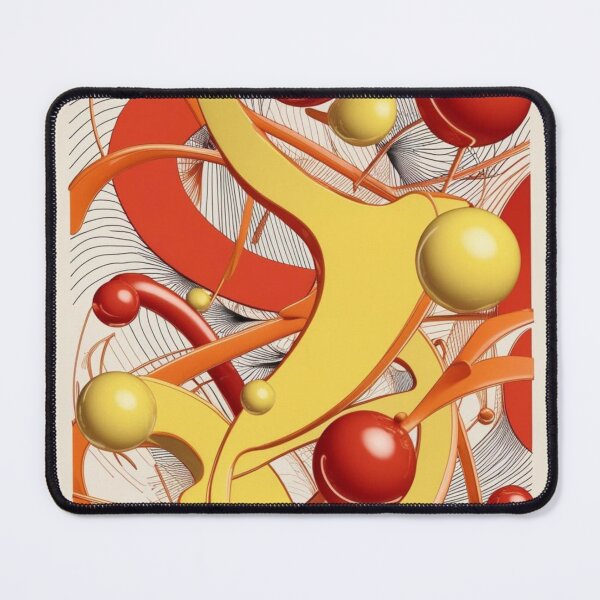 Item preview, Abstract Pattern with spheres and lines designed and sold by PeggyMacStudio.