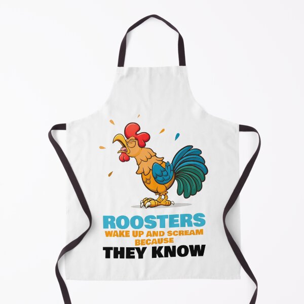 Item preview, Roosters scream because they know (on light colors) designed and sold by messy-nessie.