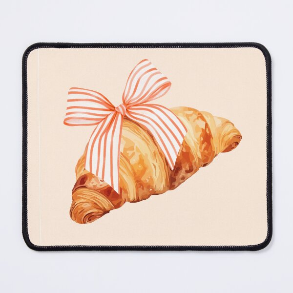 Item preview, Croissant Cuties – Colorful Bow Collection Orange designed and sold by printogoal.