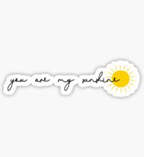 You are my sunshine Sticker