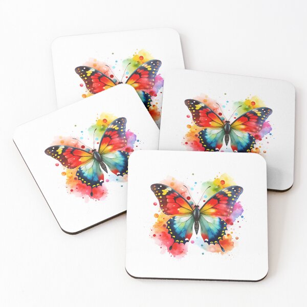 Item preview, Colorful Butterfly with Paint Splash designed and sold by Kids Art 4U.
