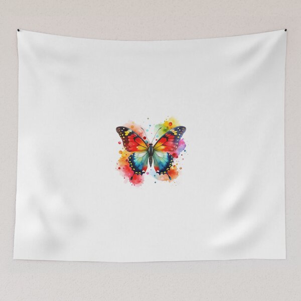 Item preview, Colorful Butterfly with Paint Splash designed and sold by Kids Art 4U.