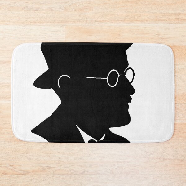 Item preview, Silhouette of James Joyce designed and sold by Oqueartecura.