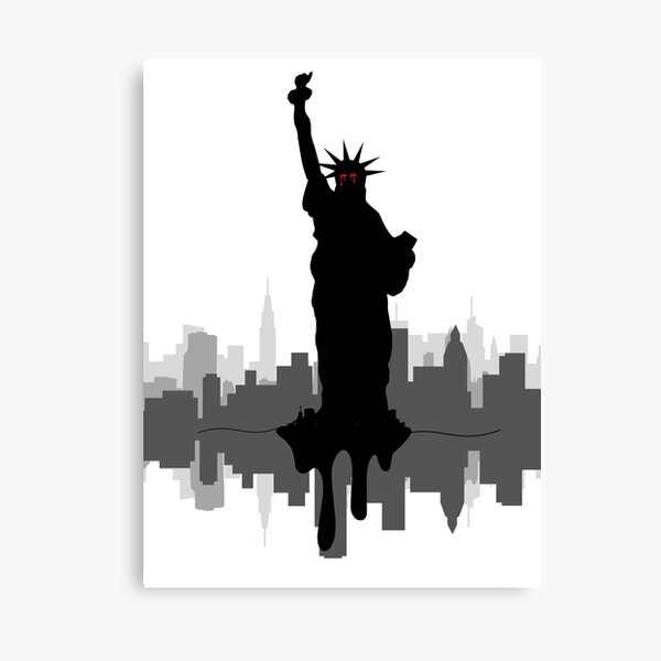 Aperçu de l'œuvre Statue de la Liberté - Inspiré de Muse (Daredevil) créée et vendue par RunningJoke.