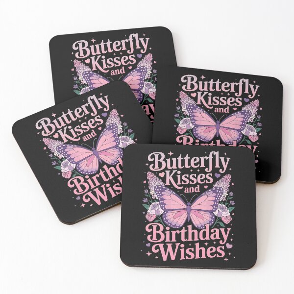 Item preview, Butterfly Kisses And Birthday Wishes, Mother's Day T-shirt designed and sold by TrendPrinter.