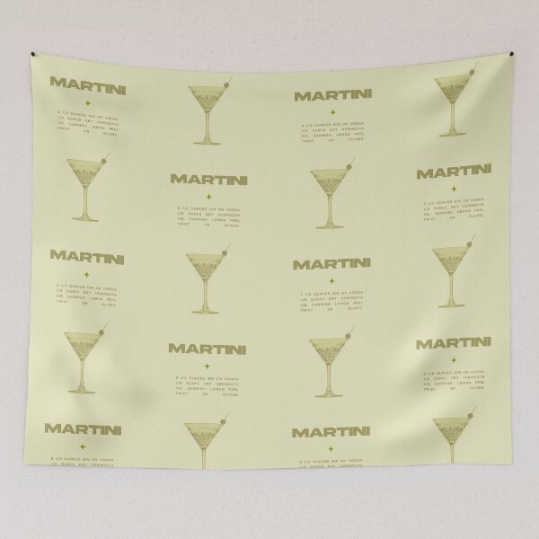 Item preview, Martini Poster designed and sold by honeydesigns.