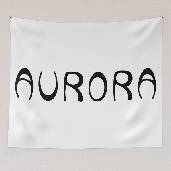 Item preview, AURORA Aksnes - Infections Black text designed and sold by incloudines.