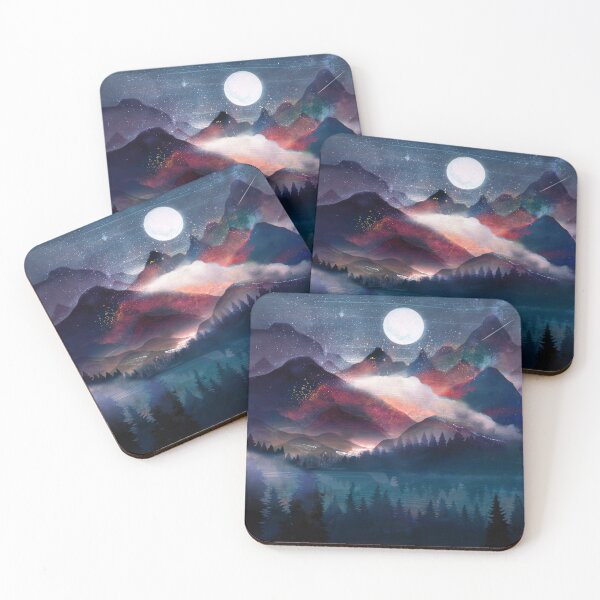 Item preview, Mountain Lake Under the Stars designed and sold by Branka Kodzoman.