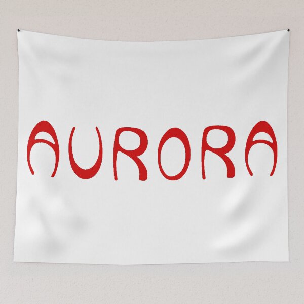 Item preview, AURORA Aksnes - Infections Red Text designed and sold by incloudines.