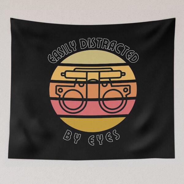 Item preview, easily distracted by eyes designed and sold by sydney-syder.