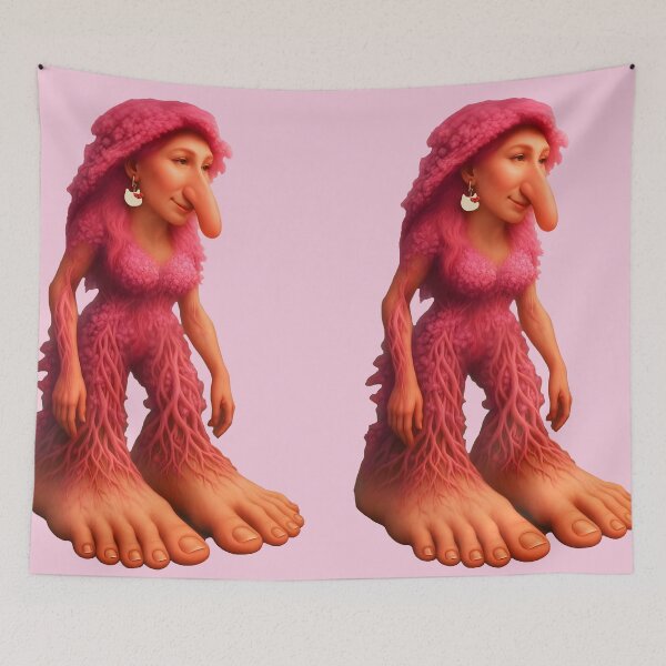 Item preview, Brr Brr Patapima cutout - pink wife of Brr Brr Patapim designed and sold by EmeraldeaArt.