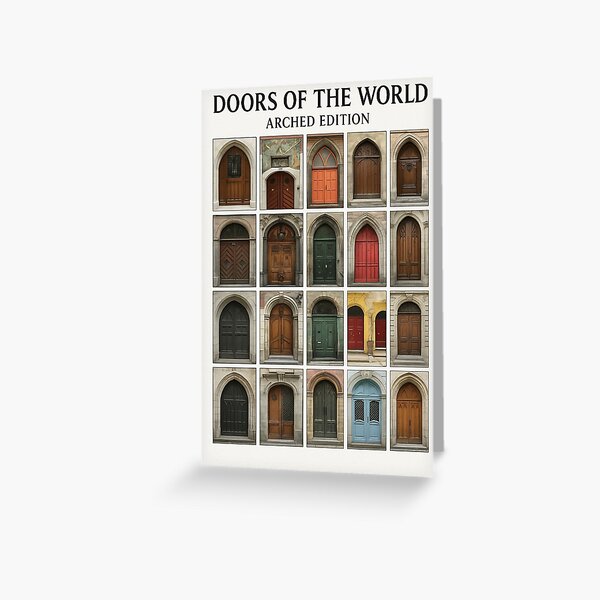 Item preview, Doors of the World - Arches Edition Poster  designed and sold by DoorsoftheWorld.