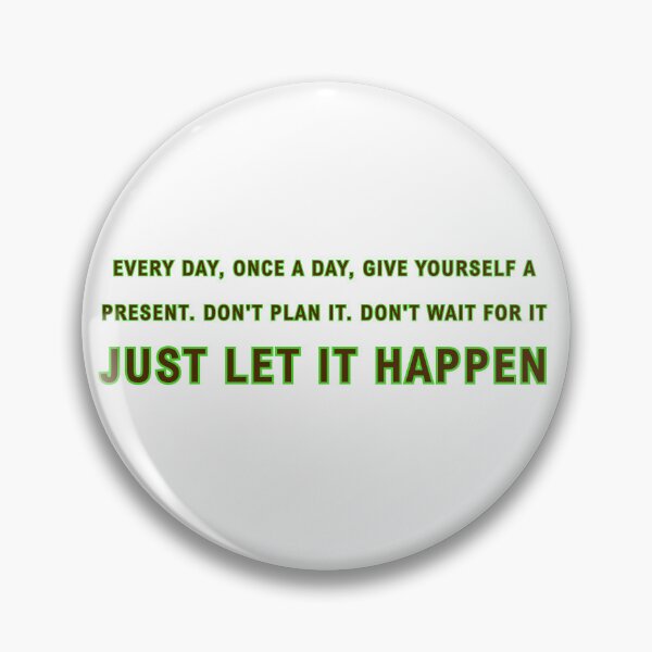 Item preview, Twin Peaks: "Every day, once a day, give yourself a present" designed and sold by Epic-quotes.