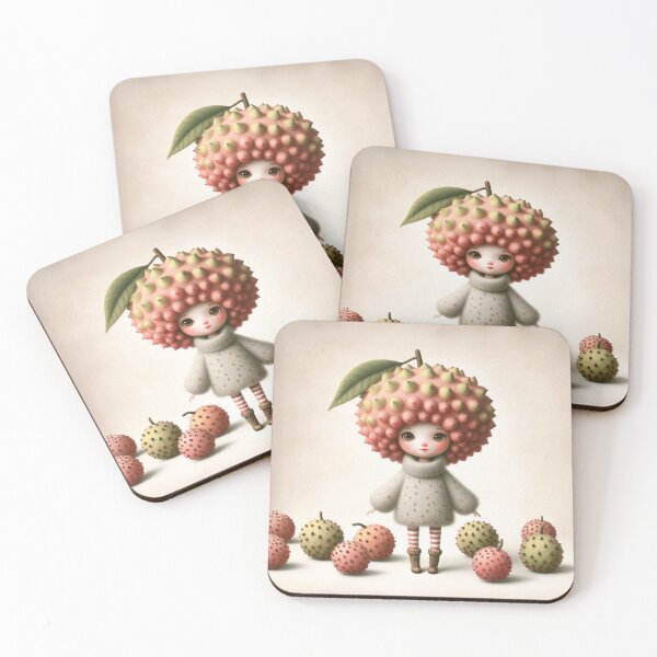 Item preview, Litchi Girl designed and sold by Beyondnote-Art.