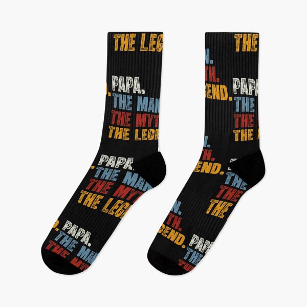 Item preview, dad the man the myth the legend retro father's day essential t-shirt designed and sold by Spyshirt.