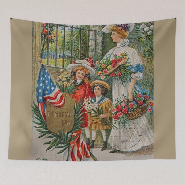Item preview, Vintage memorial day card designed and sold by Photopat.