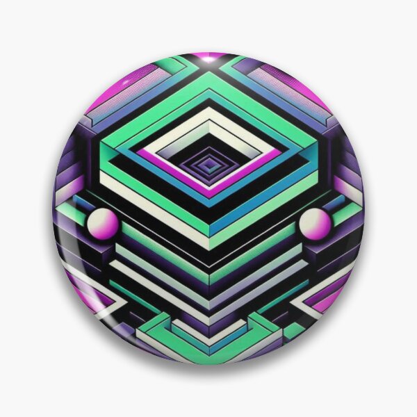 Item preview, Neo-Cosmic Geometry: Viridian Void designed and sold by SketchNStyle.