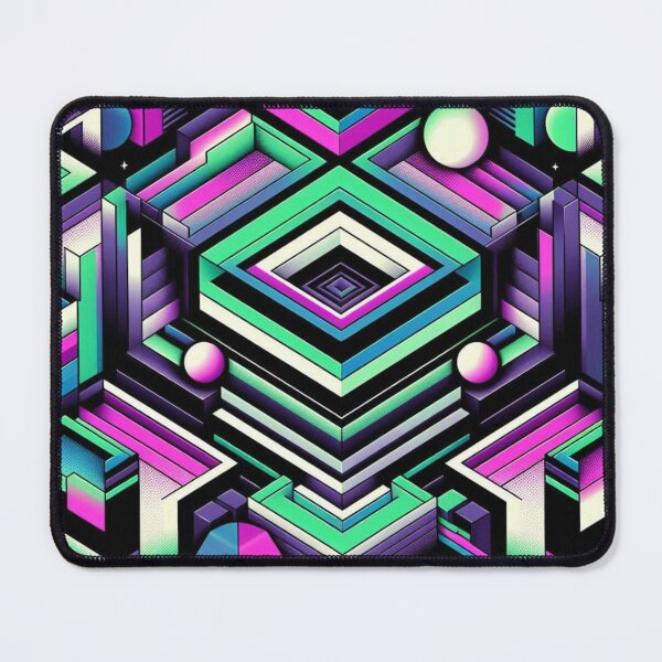 Item preview, Neo-Cosmic Geometry: Viridian Void designed and sold by SketchNStyle.