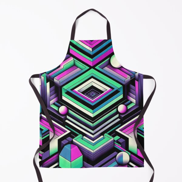 Item preview, Neo-Cosmic Geometry: Viridian Void designed and sold by SketchNStyle.