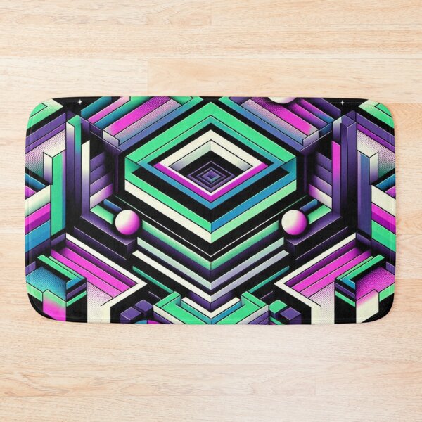 Item preview, Neo-Cosmic Geometry: Viridian Void designed and sold by SketchNStyle.