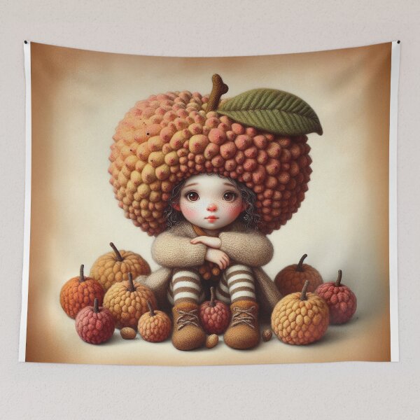 Item preview, Litchi Girl designed and sold by Beyondnote-Art.