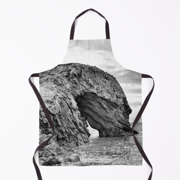 Item preview, Ynys-y-Fydlyn, Carmel Head, Anglesey Black & White Sea Arch designed and sold by Page Photography.