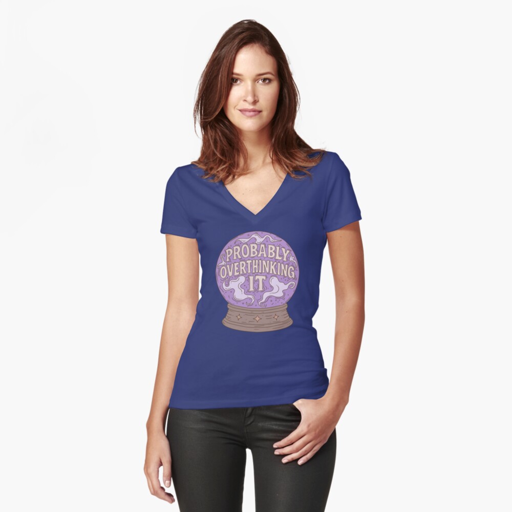 Artikel-Vorschau von Tailliertes T-Shirt mit V-Ausschnitt, designt und verkauft von jess1586.