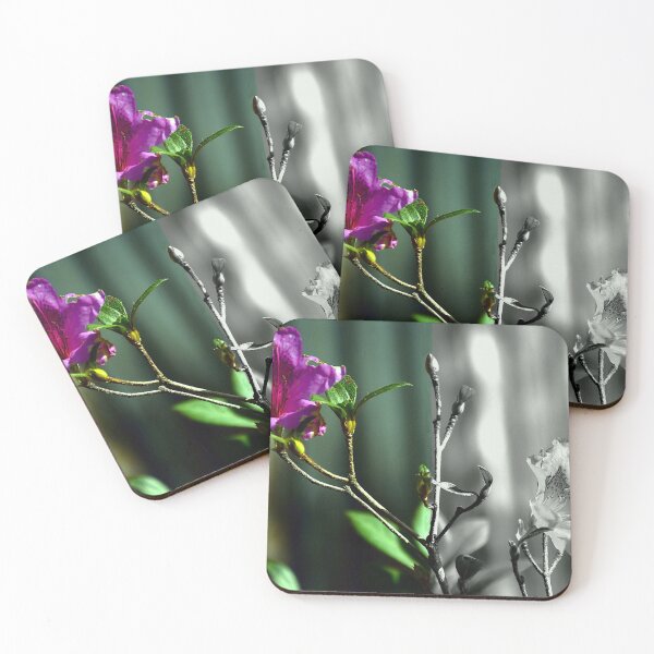 Item preview, Pink Azaleas Hybrid Monochrome  designed and sold by MercerImages.