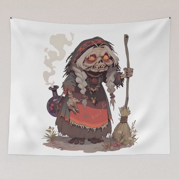 Item preview, Folclore eslavo: La leyenda de la bruja Baba Yaga designed and sold by bapupa.