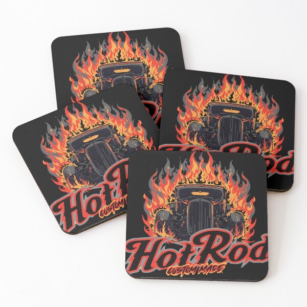 Item preview, Hot Rod Inferno: Custom-Built Classic on Fire designed and sold by Opine.