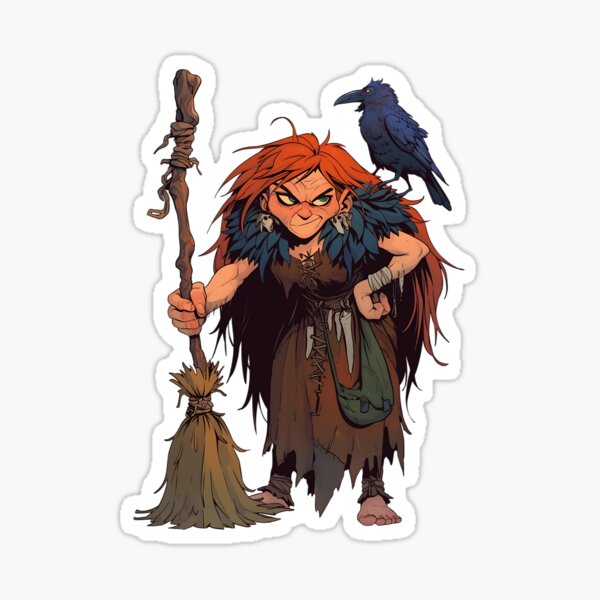 Artikel-Vorschau von Slawische Folklore: Baba Jaga, designt und verkauft von bapupa.