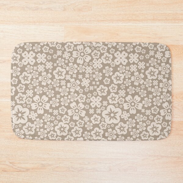 Item preview, Flower meadow brown-ecru designed and sold by Zenclover.