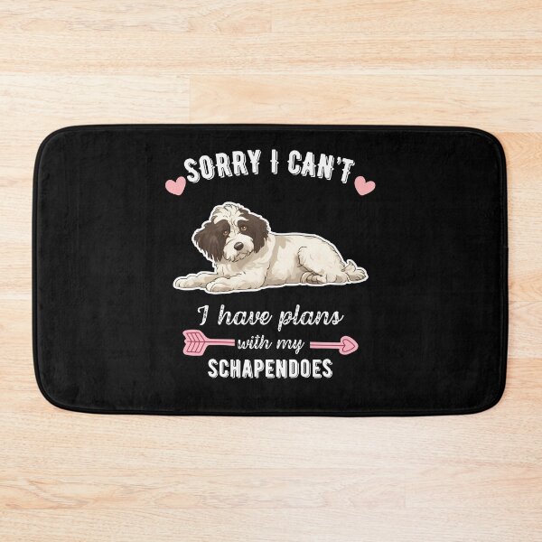 Item preview, Sorry I Can't, I Have Plans With My Schapendoes – Dutch Fluffy Herding Dog Design designed and sold by GoodyPaws.