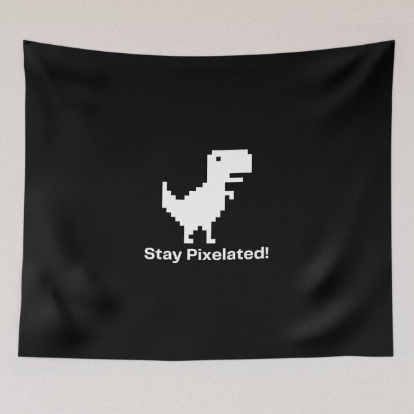 Item preview, Stay Pixelated Dinosaur designed and sold by Elizarfa.