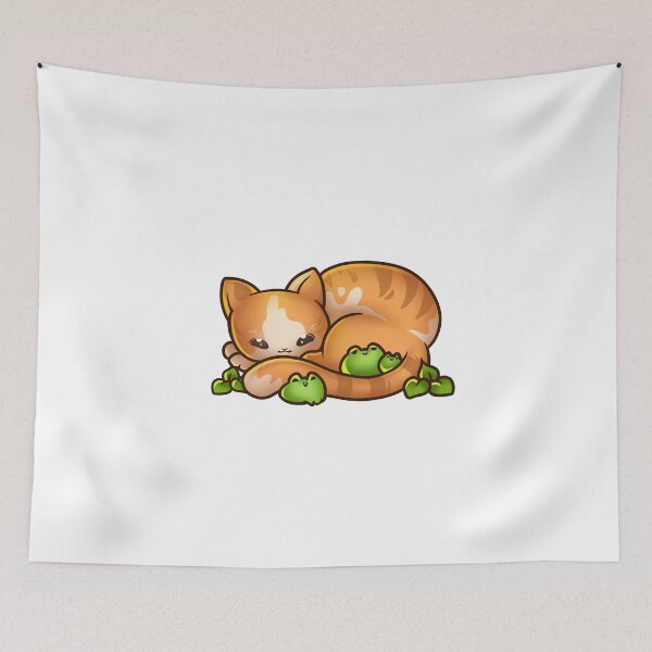 Item preview, Spring Orange Cat  designed and sold by shockart-pl.