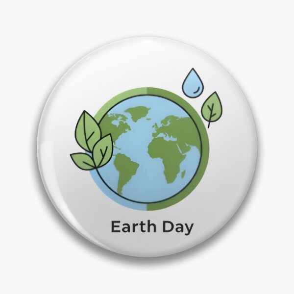 Item preview, Minimalist Earth Day Symbol | Sustainable Planet Eco Design designed and sold by Simple_Lines2025.