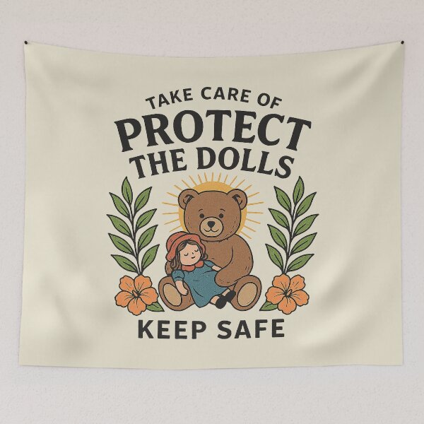 Item preview, Protective Bear Hug Doll Keeps Safe designed and sold by zzz888.