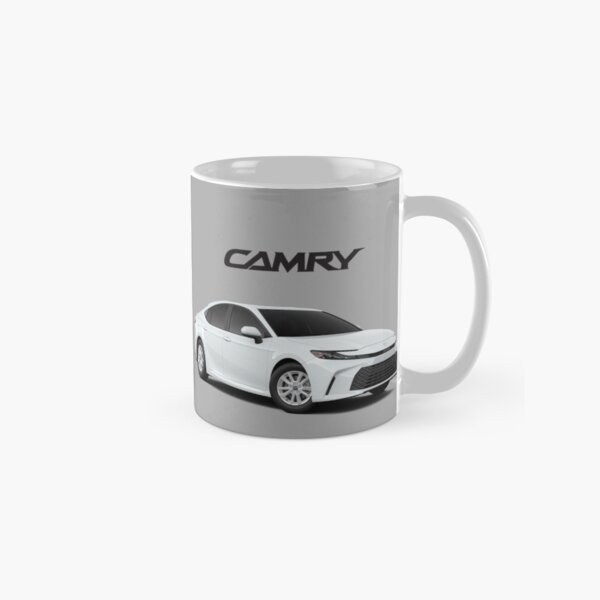 Item preview, White Camry Model Front View – Clean and Modern Sedan Style designed and sold by wearecarlovers-.