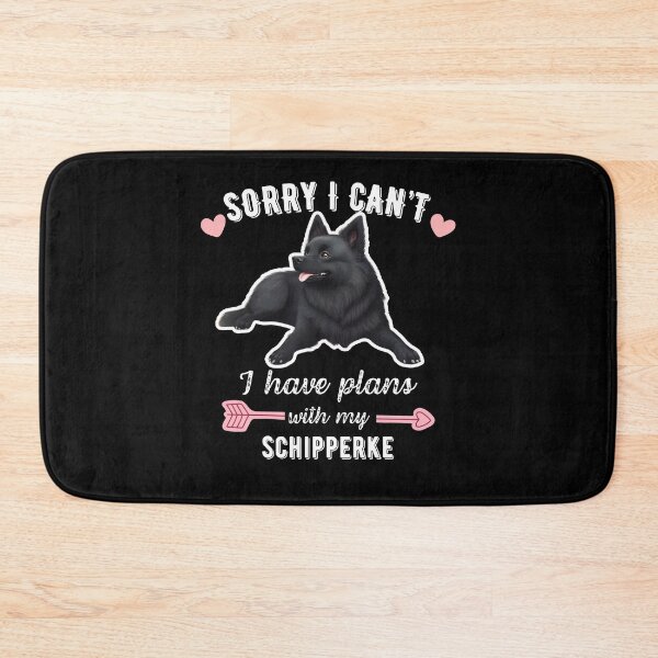 Item preview, Sorry I Can't, I Have Plans With My Schipperke – Belgian Spirited Herder Dog Design designed and sold by GoodyPaws.